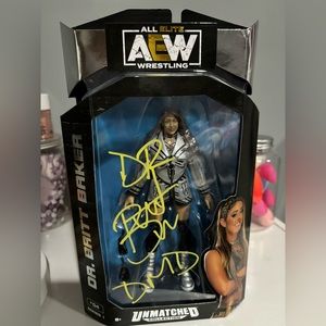 Autographed Dr. Britt Baker DMD Action Figure